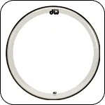 DW DRUMS Кожа за барабан DW DRUMS - Модел DRDHCL16 16" Clear
