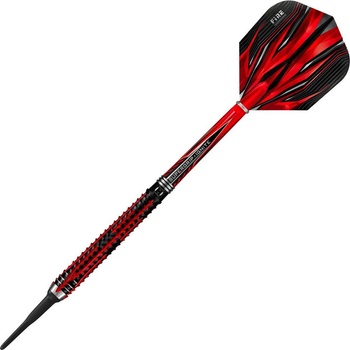 Sada soft šipek Harrows Fire Inferno 21g, 90% wolfram