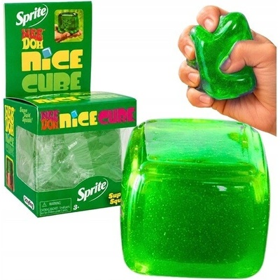 Stláčacia Hračka zmyslová NeeDoh Nice Cube modrá