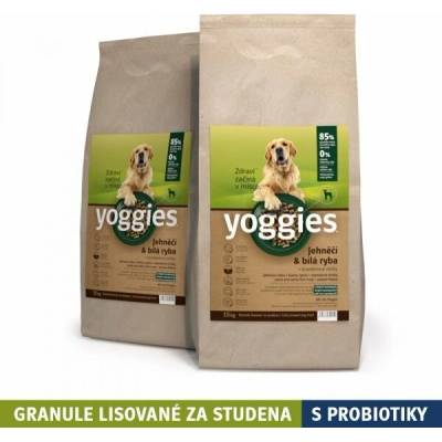 Yoggies s jahňacím a bielou rybou 30 kg
