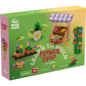 Plus-Plus Learn To Build Flower Shop (4336)
