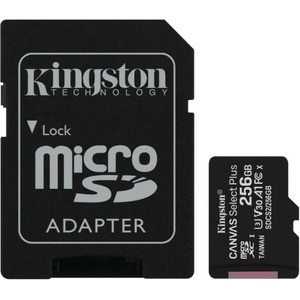 Kingston microSDXC Canvas SeIect Plus 256GB UHS-I/A1/C10 SDCS2/256GB