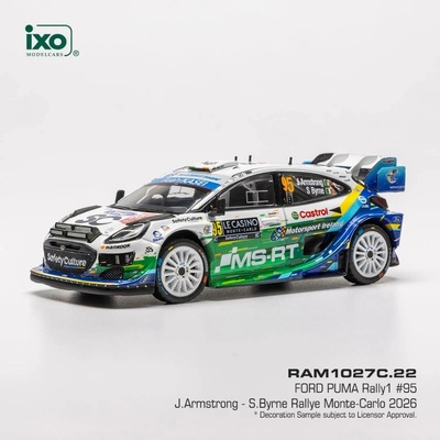 Ford Puma Rally1 Rallye Monte Carlo 2026 95 Armstrong BirneIXO 1:43