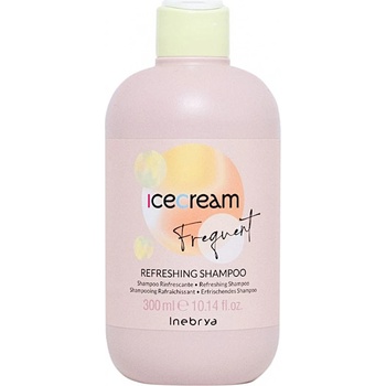 Inebrya Ice Cream Frequent Refreshing Shampoo s obasahom výťažku z mäty 300 ml