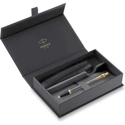 Parker 1502/3291613 IM Core Grey GT guľôčkové pero darčeková súprava s puzdrom