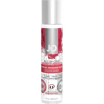 JO All-in-one - загряващ лубрикант и масажен гел (30ml)