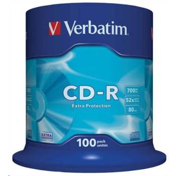 Verbatim CD-R Extra Protection 700 MB 100 броя (43411) (43411)