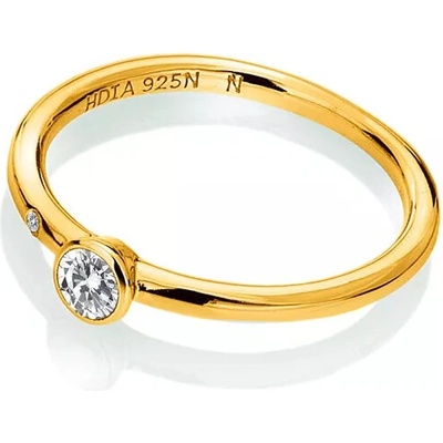 Hot Diamonds Pozlacený prsten X Gemstones DR293 o b