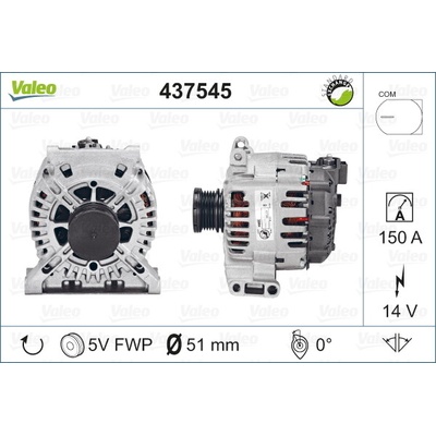 Alternátor VALEO 437545
