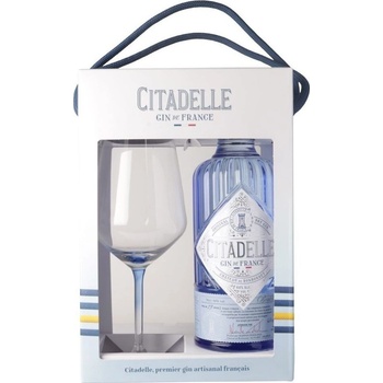 Citadelle gin 44% 0,7 l (dárkové balení 1 sklenice)