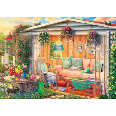 Trefl - Puzzle Premium Plus Tea Time: My favorite place - 1 000 piese