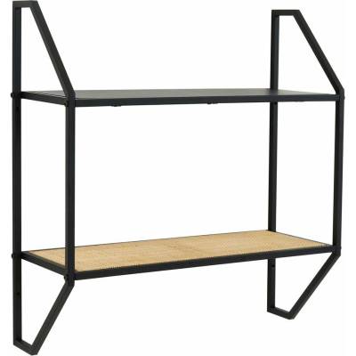 Premier Housewares Depok police přírodní/černá 61 cm, 65 cm, 23 cm
