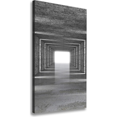 Vertikálny foto obraz na plátne Tunel z tehly 50x100 cm