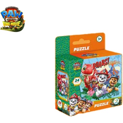 Dino Paw Patrol TheMovie 22 × 22 cm 24 dílků