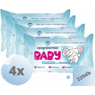 Neogranormon Baby Sensitive 4 x 55 ks