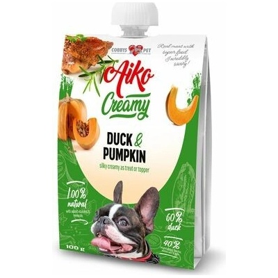 AIKO COBBYS PET CREAMY Duck & Pumpkin 100 g