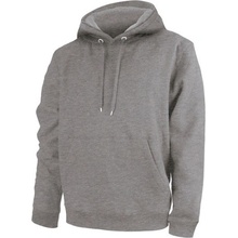 Nath Unisex mikina s kapucňou NH421 Grey Melange