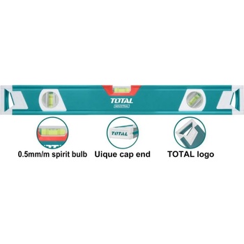 Image 1 of TOTAL Нивелир с три либели TOTAL Industrial (SPIRIT LEVEL TOTAL IND)