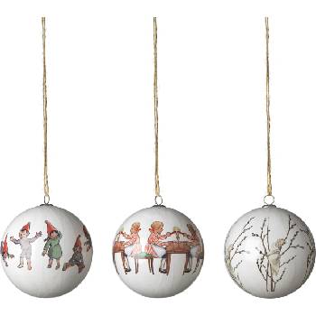 Design House Stockholm Elsa Beskow Little Willow коледни топки, 3 бр (2106-0110)