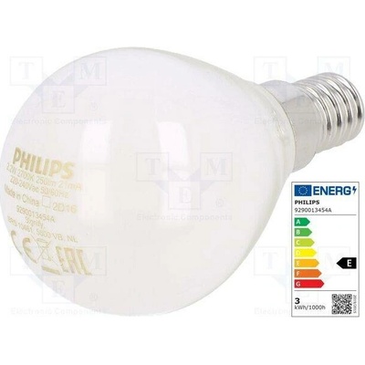 Philips 8718699763411 žárovka LED teple bílá E14 230VAC 250lm P 2,2W 2700K