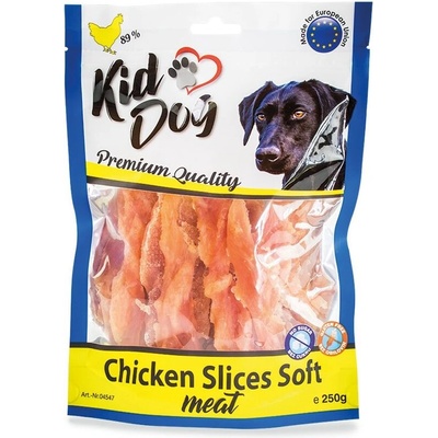 KIDDOG Пилешки меки филийки 250 г