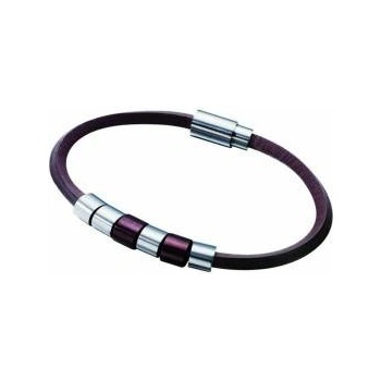 Police Мъжка гривна Police PJ22653BLC219 Кожа Стомана 19 cm