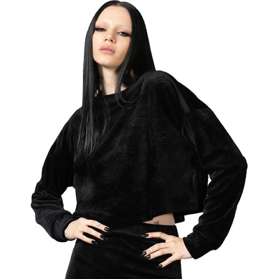KILLSTAR дамски суичър KILLSTAR - Lulluspider - Черен - KSRA007781