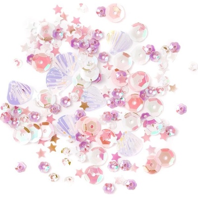 DP Craft Flitry pastelové opalescentní 15g Unicorn