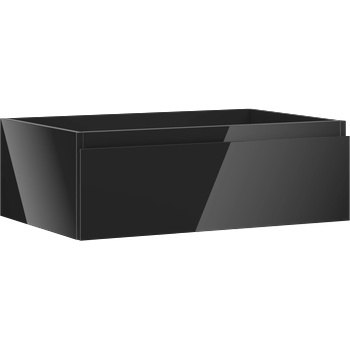 Mexen Orio шкаф за баня под мивка 70 см, 1 чекмедже, черен гланц - 91A10-07023-1-BF70 (91A10-07023-1-BF70)