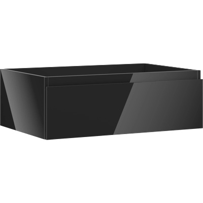 Mexen Orio шкаф за баня под мивка 70 см, 1 чекмедже, черен гланц - 91A10-07023-1-BF70 (91A10-07023-1-BF70)