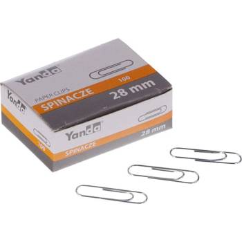 Кламери никелирани 28 mm Yanda 100 бр (1903035-110-1649)