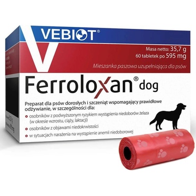 Vebiot Ferroloxan dog 60 tbl