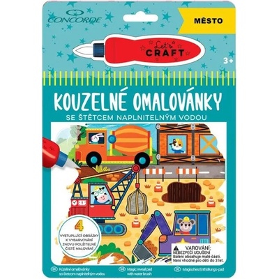 Concorde Čarovné maľovanky mesto