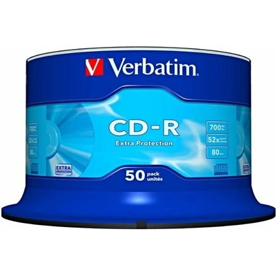 Verbatim CD-R 700MB, 52x, spindle 50ks (43351)