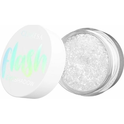 Claresa Flash trblietavé očné tiene 01 snow queen 1,2 g