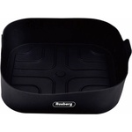 Rosberg Силиконова форма за Airfryer Rosberg R51980SSN, 18x18x5 см, Черен (5R1980SSNB) - topmarket