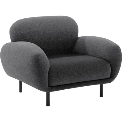 Micadoni Poppy Tmavě šedé bouclé