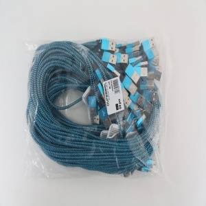 Omega Cable USB Omega USB-A - microUSB 1 m Blue (OUFBBMBL)