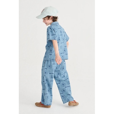 Bobo Choses Детска дънкова риза Bobo Choses Pickle The Dog (126AC037)