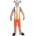 One Piece Маскировъчен костюм за възрастни One Piece Chopper (5 Части) Размер S