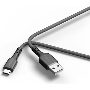 Hama uRage Кабел USB uFlex, USB-A - USB-C, 2.20 m, черен (HAMA-219820) - cybertrade