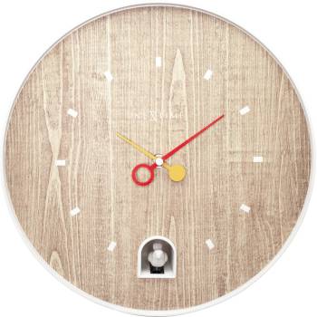 NeXtime Стенен часовник White Nightingale бял (5220WI)