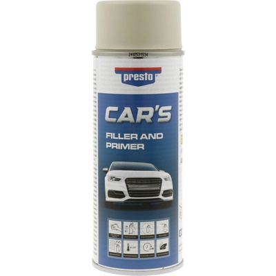 Presto Cars základný náter v spreji 400 ml sivý