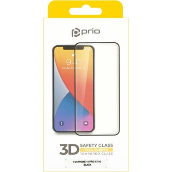 Prio Закалено защитно стъкло за iPhone 14 Pro, Full Cover 3D (17959)