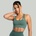 GymBeam STRIX Безшевен спортен сутиен Moss XS