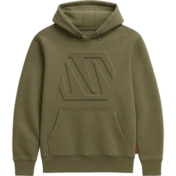BENNON Bennon aurora sweetshirt khaki / Худи с кенгуру джоб - каки m (1145170050-m 48-50)