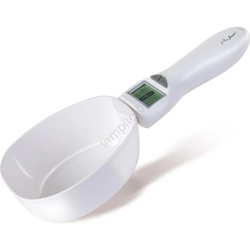 Lamart - Везна лъжица с LCD дисплей 2xAAA бяла (FT1230)