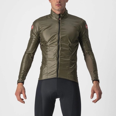 Castelli Aria Shell pánské moss brown – Zboží Dáma