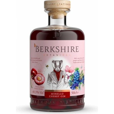 Berkshire Morrelo Cherry 40,3% 0,5 l (holá láhev)
