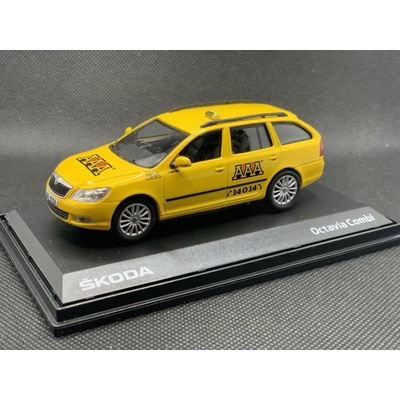 Abrex Škoda Octavia II FL COMBI 2008 AAA Taxi 1:43